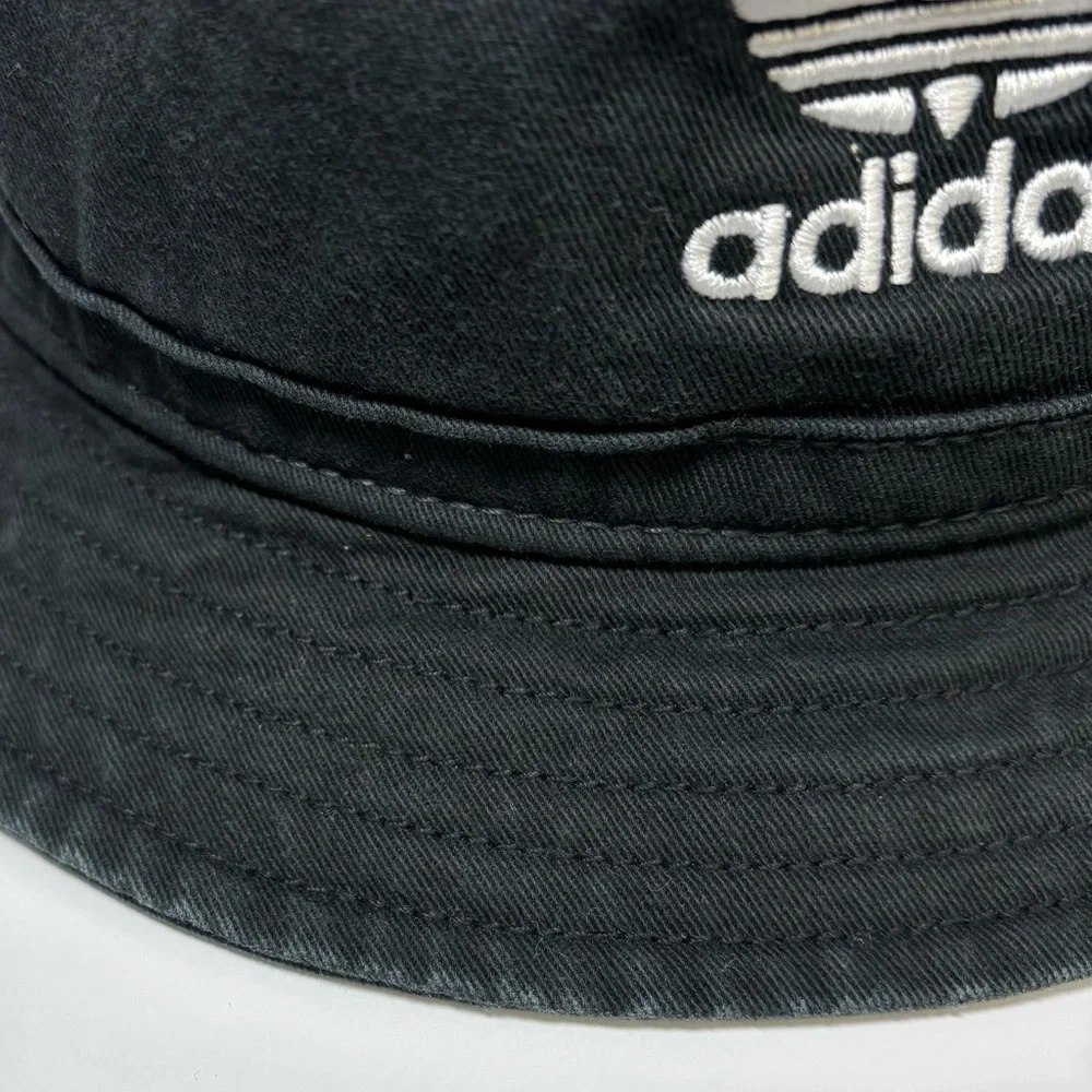 Classic Adidas black bucket hat, OSFA
